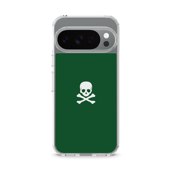 Slim Protection Case［ Skull - Green ］