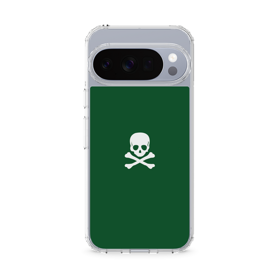 Slim Protection Case［ Skull - Green ］