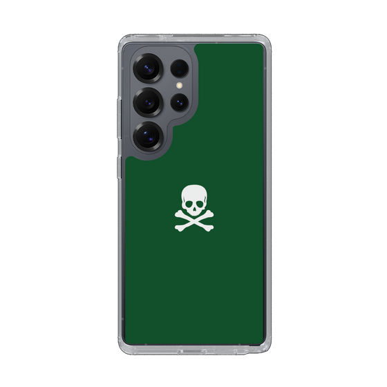 Slim Protection Case［ Skull - Green ］
