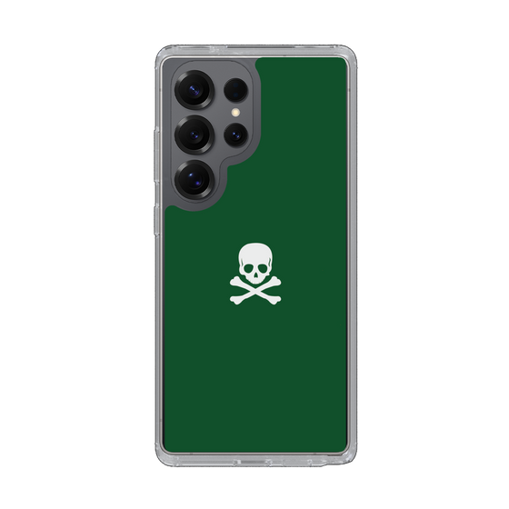 Slim Protection Case［ Skull - Green ］