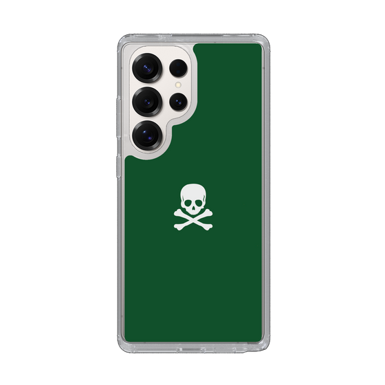 Slim Protection Case［ Skull - Green ］