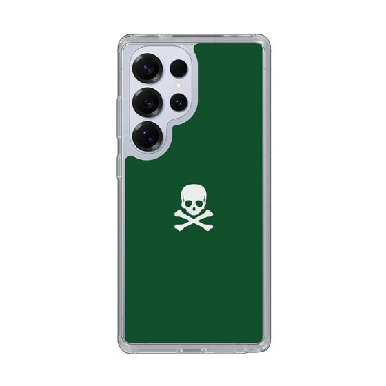 Slim Protection Case［ Skull - Green ］