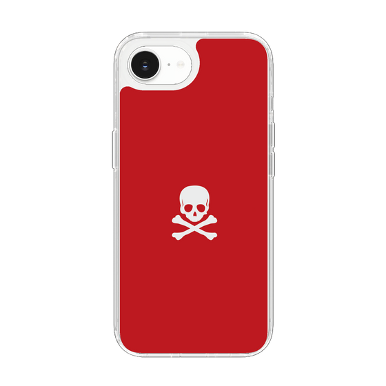 Slim Protection Case［ Skull - Red ］