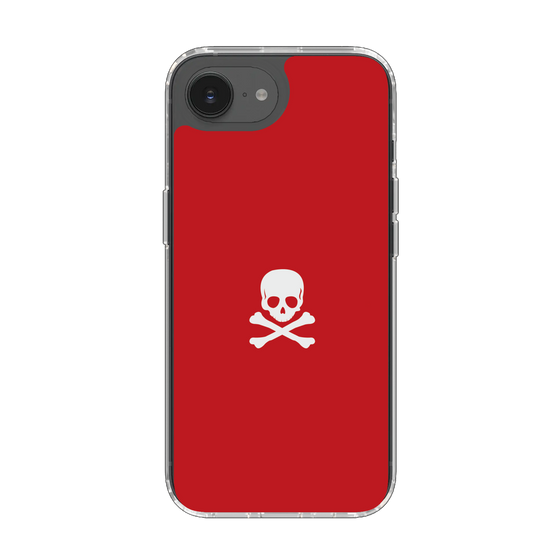 Slim Protection Case［ Skull - Red ］