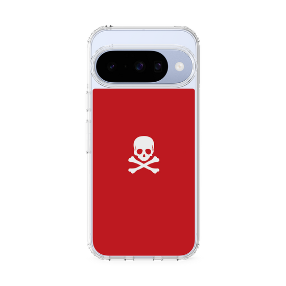 Slim Protection Case［ Skull - Red ］