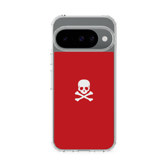 Slim Protection Case［ Skull - Red ］