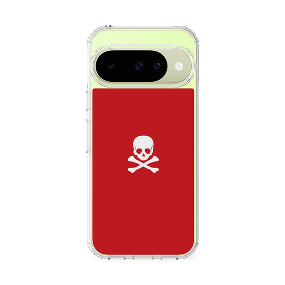 Slim Protection Case［ Skull - Red ］