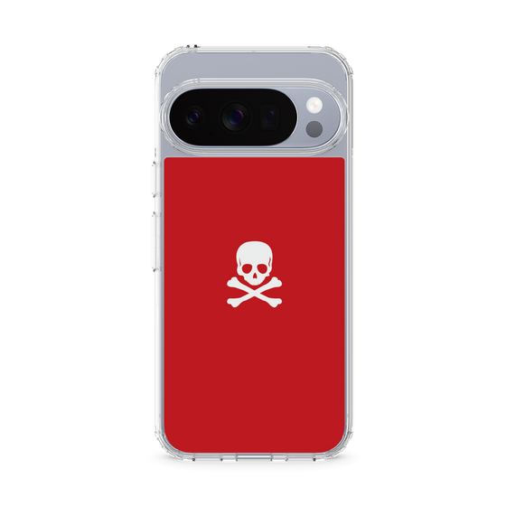 Slim Protection Case［ Skull - Red ］