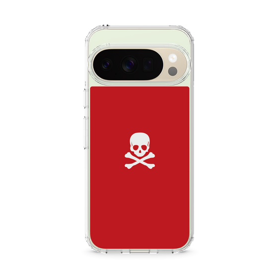 Slim Protection Case［ Skull - Red ］