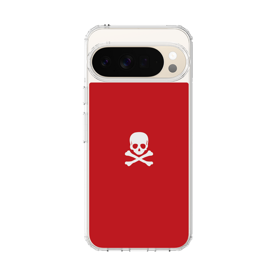 Slim Protection Case［ Skull - Red ］