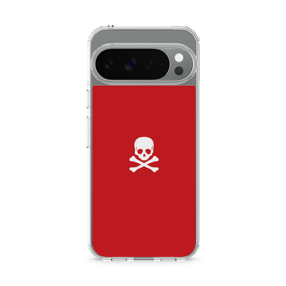 Slim Protection Case［ Skull - Red ］