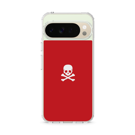 Slim Protection Case［ Skull - Red ］