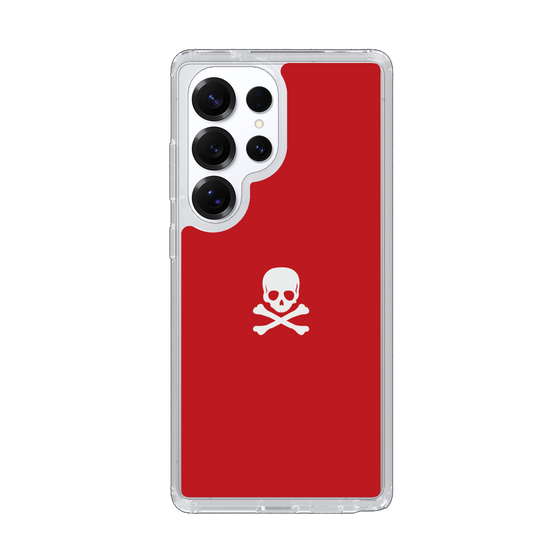 Slim Protection Case［ Skull - Red ］