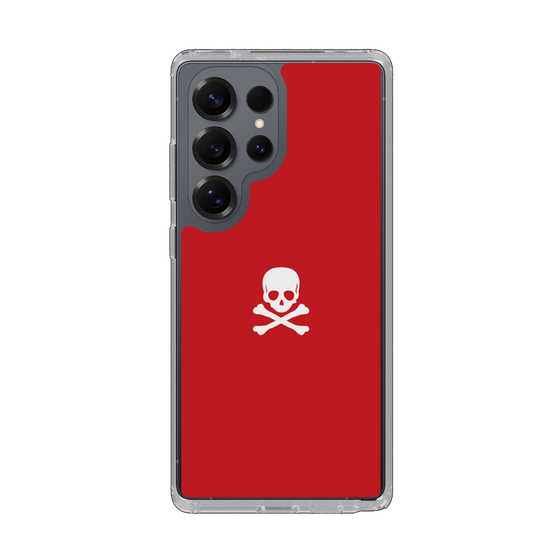 Slim Protection Case［ Skull - Red ］