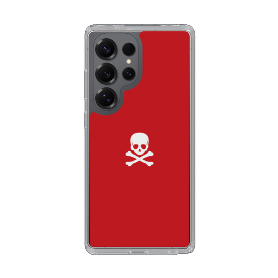 Slim Protection Case［ Skull - Red ］