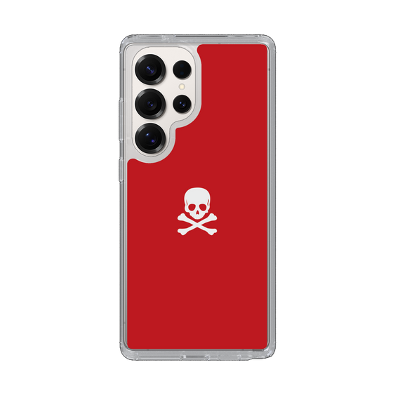 Slim Protection Case［ Skull - Red ］