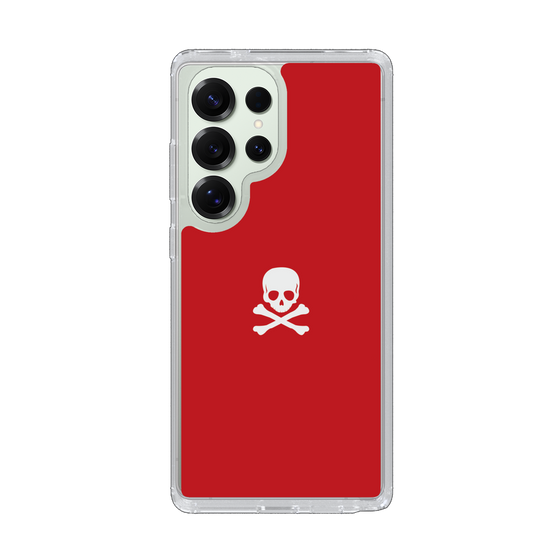 Slim Protection Case［ Skull - Red ］