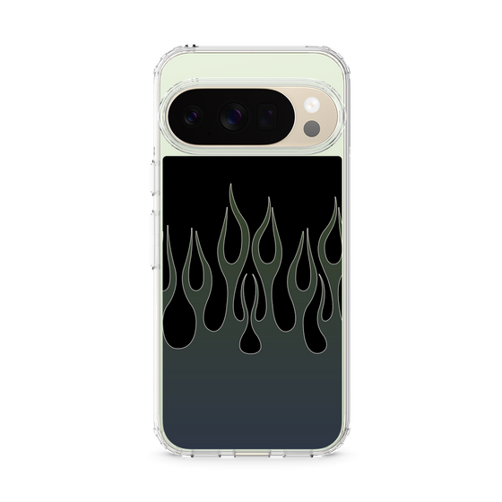 Slim Protection Case［ Flame - Blue ］