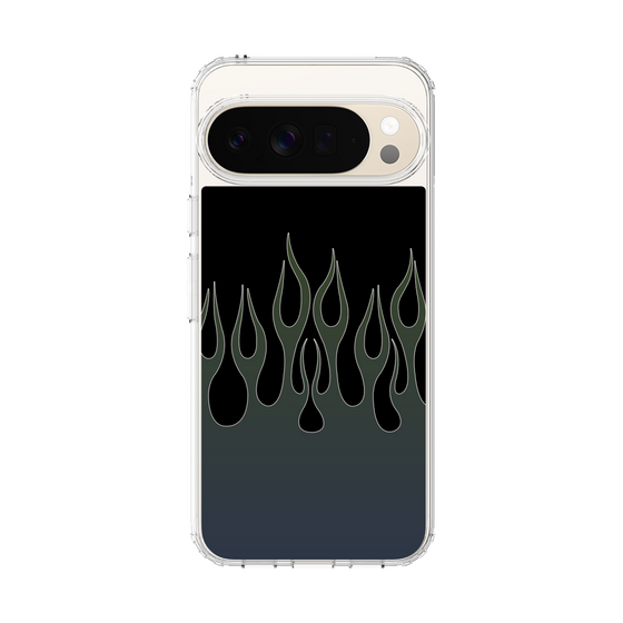Slim Protection Case［ Flame - Blue ］