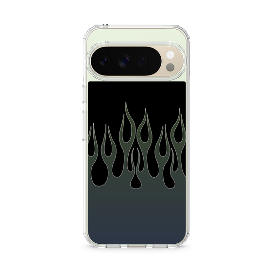 Slim Protection Case［ Flame - Blue ］