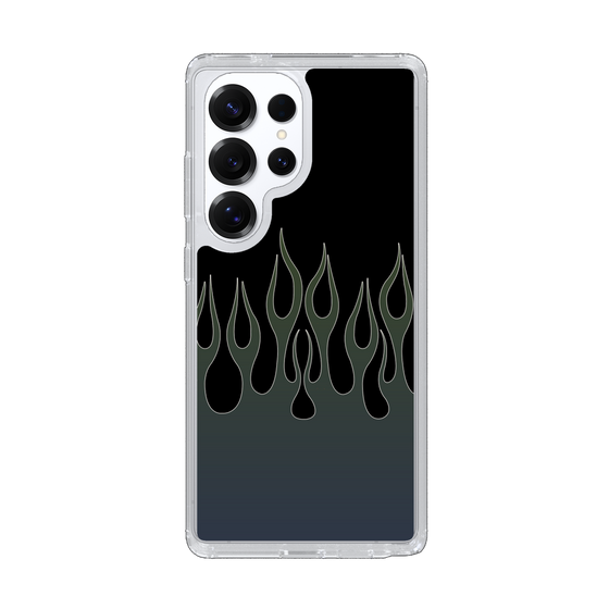 Slim Protection Case［ Flame - Blue ］
