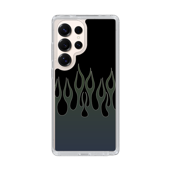 Slim Protection Case［ Flame - Blue ］