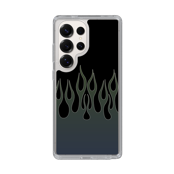 Slim Protection Case［ Flame - Blue ］