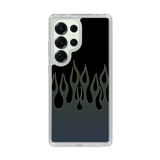 Slim Protection Case［ Flame - Blue ］