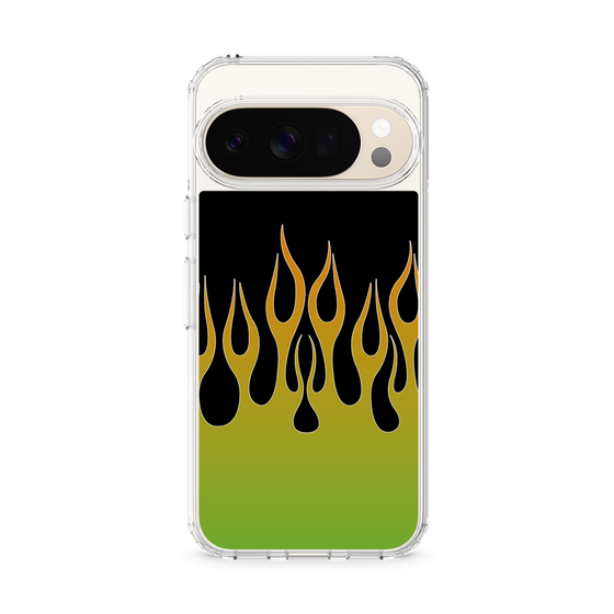 Slim Protection Case［ Flame - Green ］