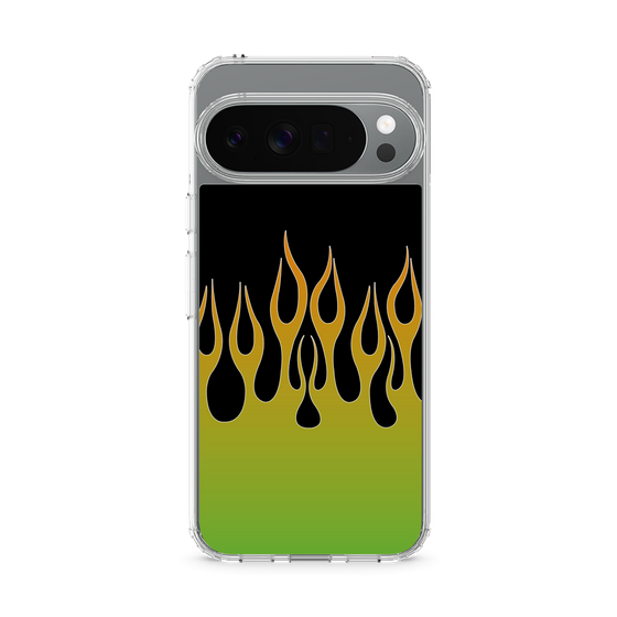 Slim Protection Case［ Flame - Green ］