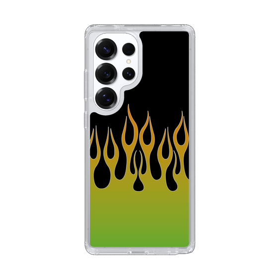 Slim Protection Case［ Flame - Green ］