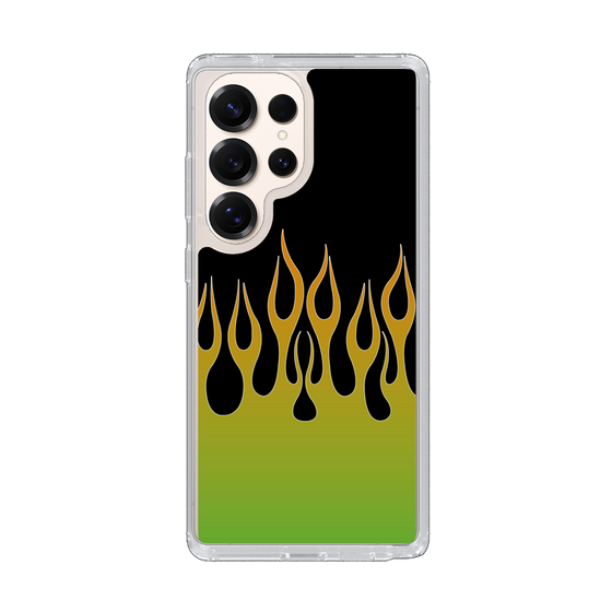 Slim Protection Case［ Flame - Green ］