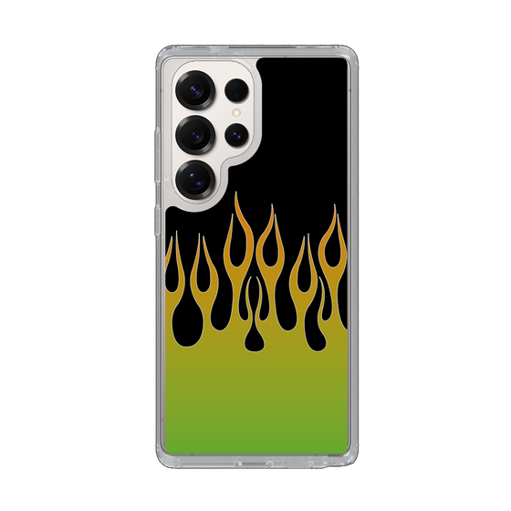 Slim Protection Case［ Flame - Green ］