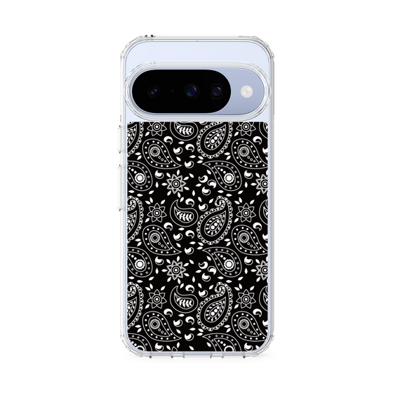 Slim Protection Case［ Paisley - Black ］