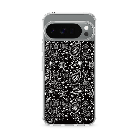 Slim Protection Case［ Paisley - Black ］