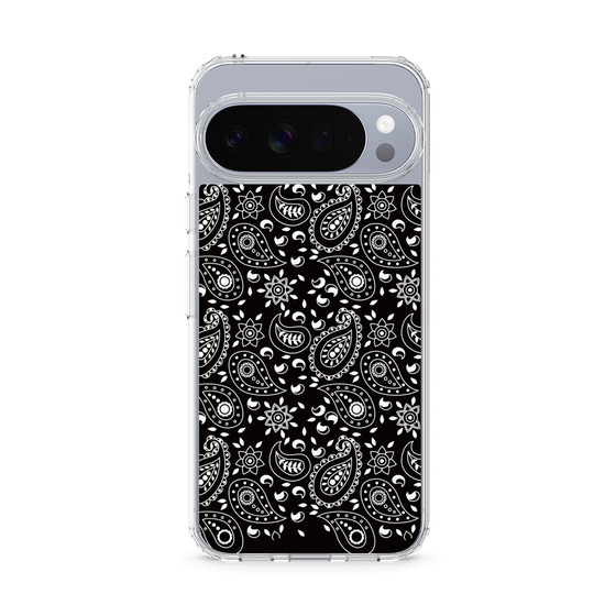 Slim Protection Case［ Paisley - Black ］