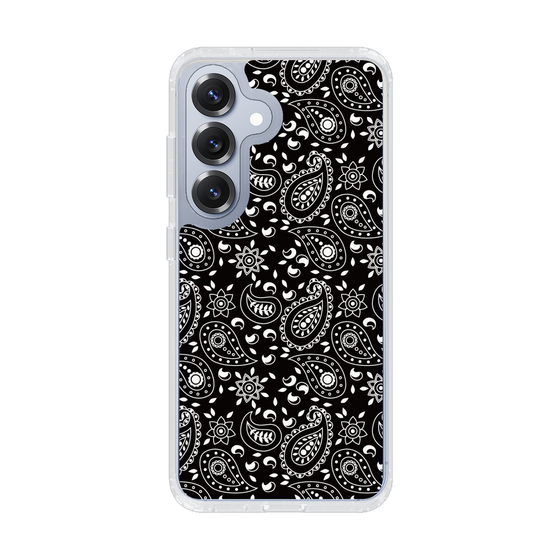Slim Protection Case［ Paisley - Black ］