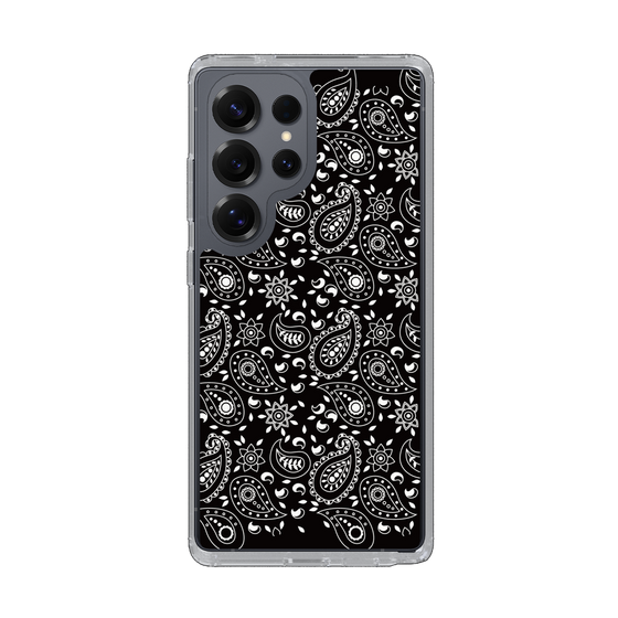 Slim Protection Case［ Paisley - Black ］