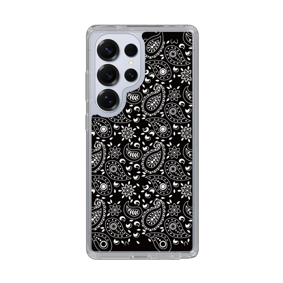 Slim Protection Case［ Paisley - Black ］