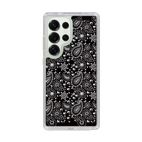 Slim Protection Case［ Paisley - Black ］