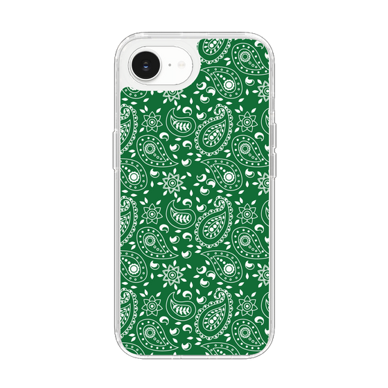 Slim Protection Case［ Paisley - Green ］