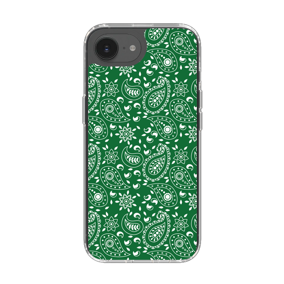 Slim Protection Case［ Paisley - Green ］