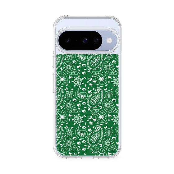 Slim Protection Case［ Paisley - Green ］