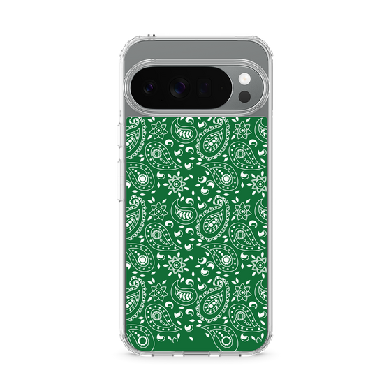 Slim Protection Case［ Paisley - Green ］