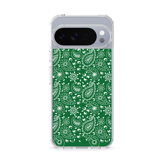 Slim Protection Case［ Paisley - Green ］