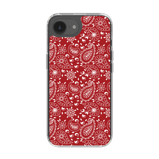 Slim Protection Case［ Paisley - Red ］