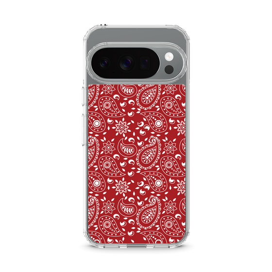 Slim Protection Case［ Paisley - Red ］