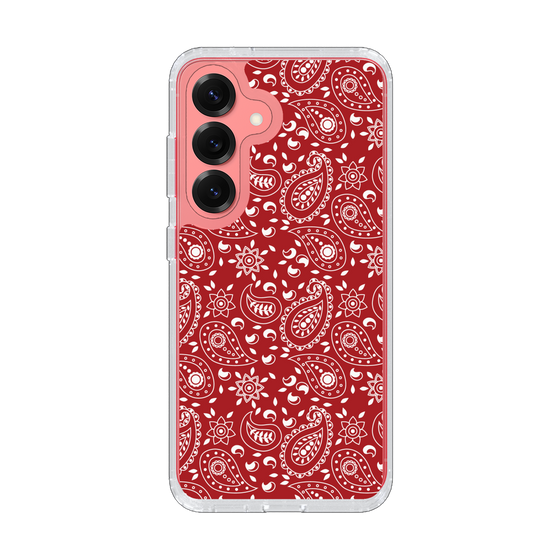 Slim Protection Case［ Paisley - Red ］