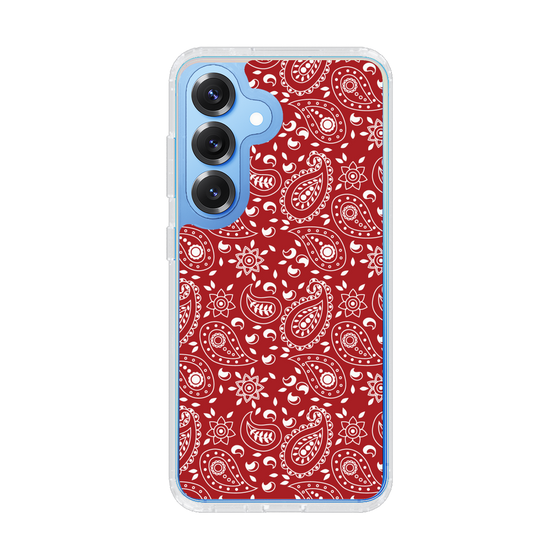 Slim Protection Case［ Paisley - Red ］