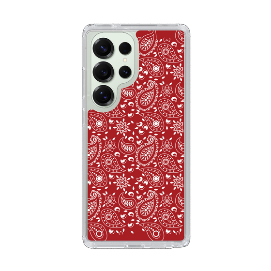 Slim Protection Case［ Paisley - Red ］